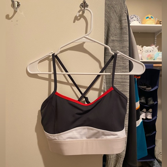 Lilybod Red, Gray, and White Workout Set - Picture 1 of 3